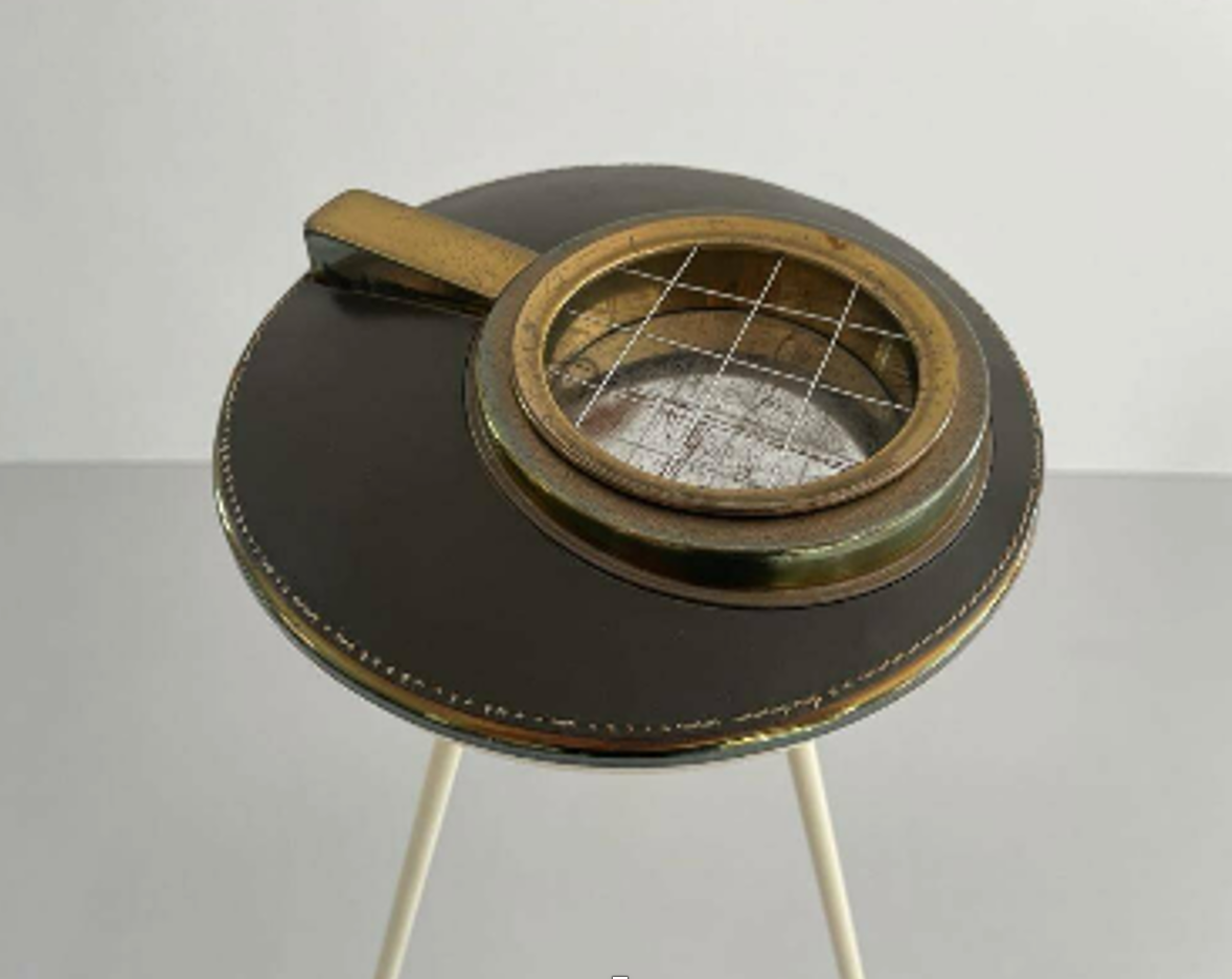 Stuart Standing Ashtray - Brown