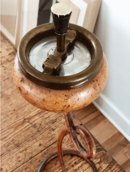 Ashley Standing Ashtray - Brown